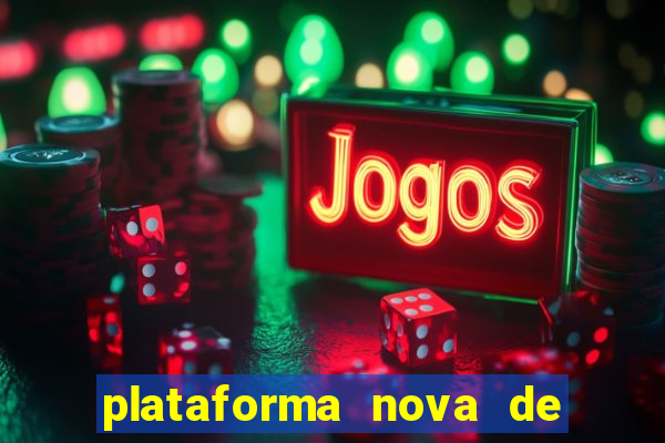 plataforma nova de jogos online